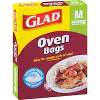 glad micro oven bags medium 250x400mm