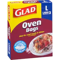 glad micro oven bags large 350x500mm