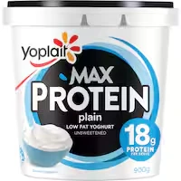 yoplait max protein yoghurt tub plain