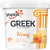 yoplait yoghurt tub greek honey
