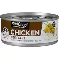 chop chop canned chicken teriyaki 98% fat free