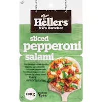 hellers salami sliced pepperoni