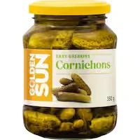 golden sun cornichons gluten free
