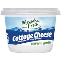 meadowfresh cottage cheese & garlic