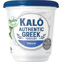 meadow fresh kalo yoghurt tub greek