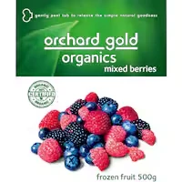 orchard gold organic frozen mixed berries