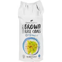 ceres organics rice cakes brown with salt