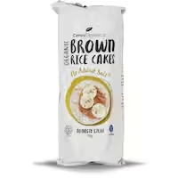 ceres organics rice cakes brown no added salt