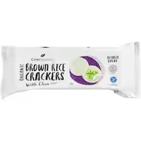 ceres organics rice crackers chia