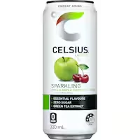 celsius energy drink green apple cherry