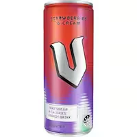 v energy drink strawberries & cream