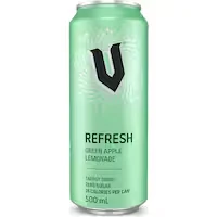 v refresh energy drink green apple lemonade
