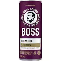 boss iced mocha coffee