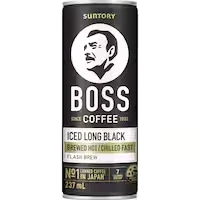 boss iced coffee long black