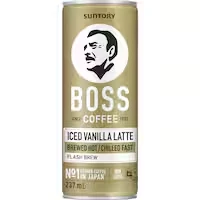 boss iced coffee vanilla latte
