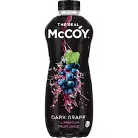 mccoy fruit juice dark grape