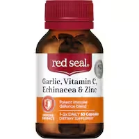red seal supplement garlic, vit c, echinacea, zinc