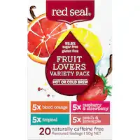 red seal fruit tea fruit lovers variety pack