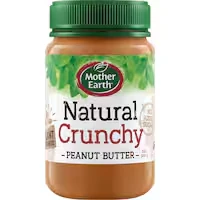 mother earth peanut butter crunchy