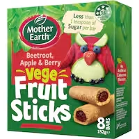 mother earth fruit sticks beetroot apple & berry