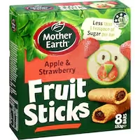 MOTHER EARTH FRUIT STICKS APPLE & STRAWBERRY 152GM