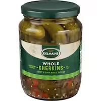 delmaine gherkins whole