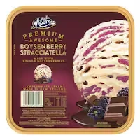 much moore premium ice cream boysenberry stracciatella