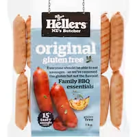 hellers sausages precooked gluten free