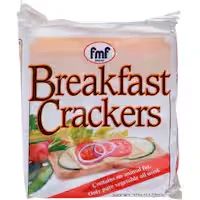 f m f crackers breakfast
