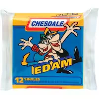 chesdale cheese slices edam