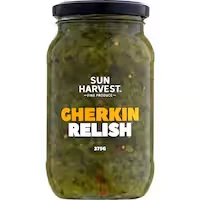 sun harvest relish gherkins
