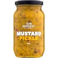 sun harvest mustard pickle