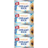 aunt bettys rice 2 go creamed rice vanilla creamy rice 400g