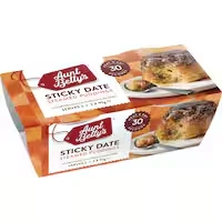 aunt bettys steamed pudding sticky date 190g