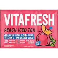 vitafresh sachet drink mix peach ice tea 150g
