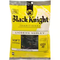 black knight licorice traditional medley