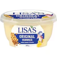 lisas hummus plain