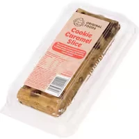 original foods slice bar cookie caramel