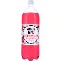 ninety nine soft drink raspberry 99% sugar free