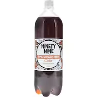 ninety nine soft drink cola 99% sugar free