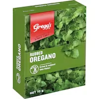 greggs oregano rubbed