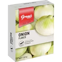 greggs onion flakes