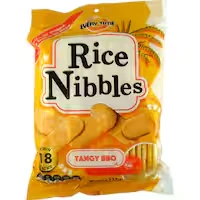 rice nibbles rice snacks tangy bbq
