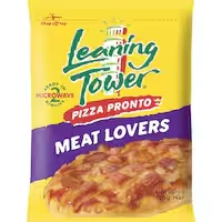 leaning tower pronto pizza meatlovers