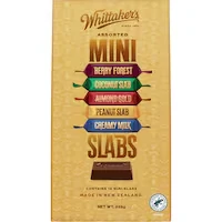 whittakers chocolate sharepack mini slab assorted collection
