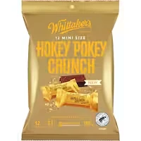 whittakers chocolate sharepack hokey pokey crunch 180g
