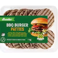 leader burger patties bbq