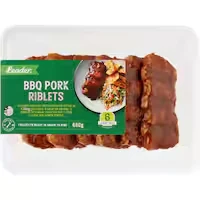 leader riblets bbq pork