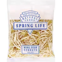 fresh vegetable mung bean sprouts