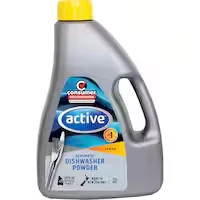 active dishwasher powder lemon